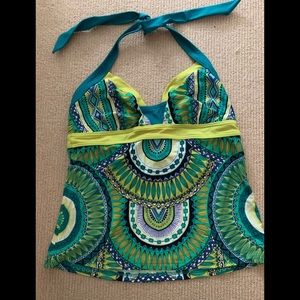 Prana swim suit tankini top